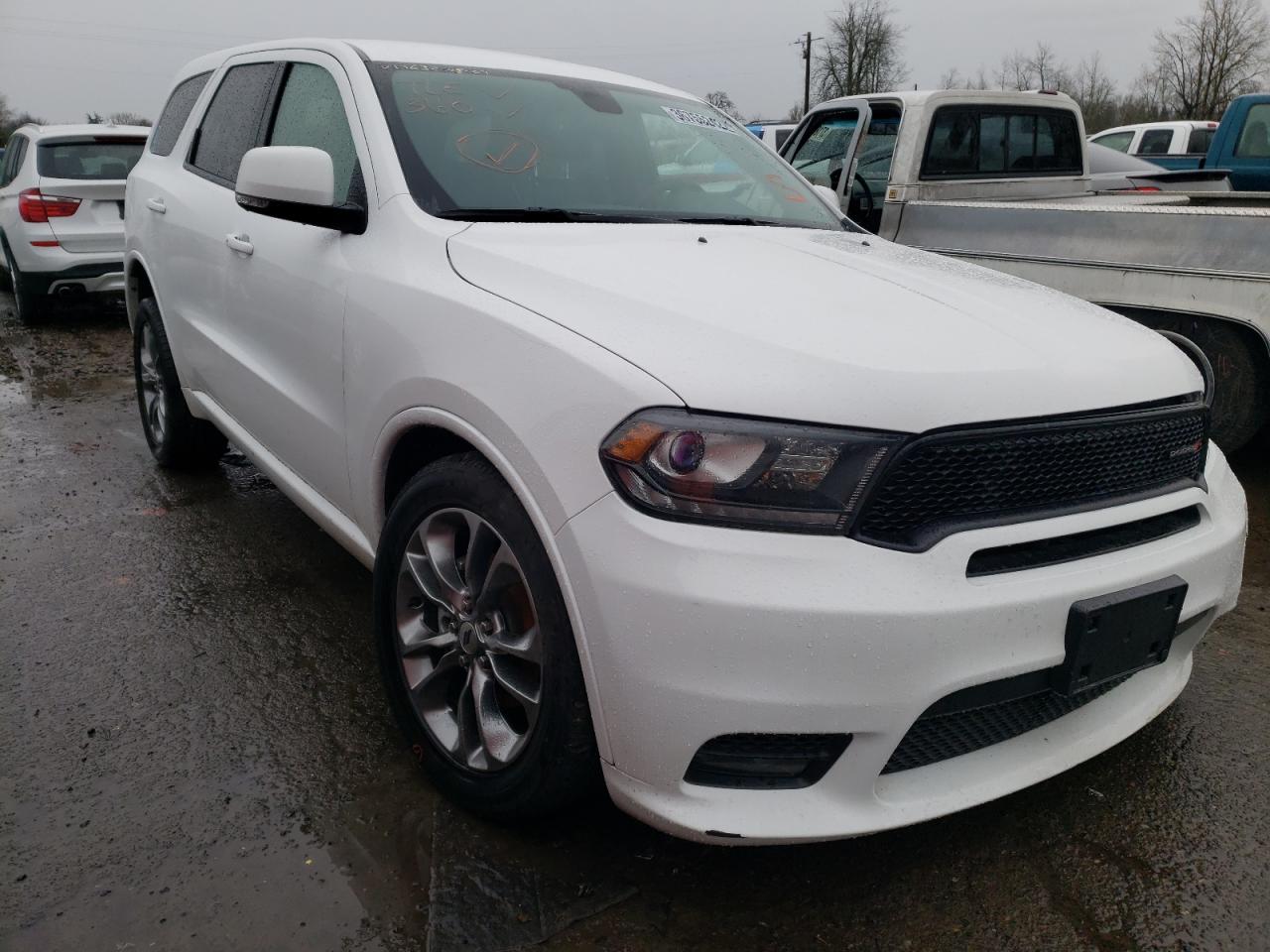 DODGE DURANGO GT 2019 with VIN 1C4RDJDGXKC744361 - Photo from auction