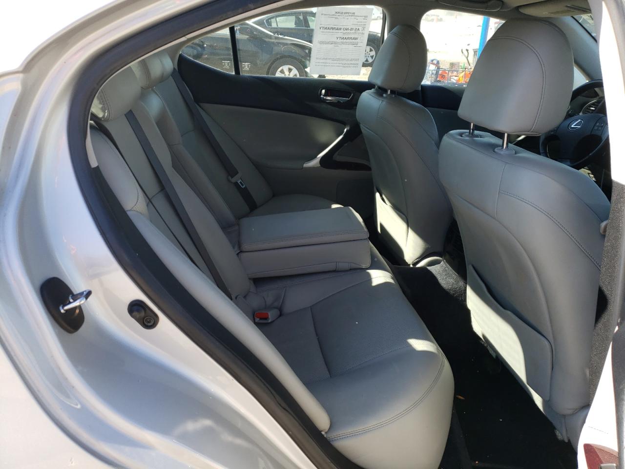 Photo 6 from auction – 2006 LEXUS IS 250 with VIN JTHBK262X62006293