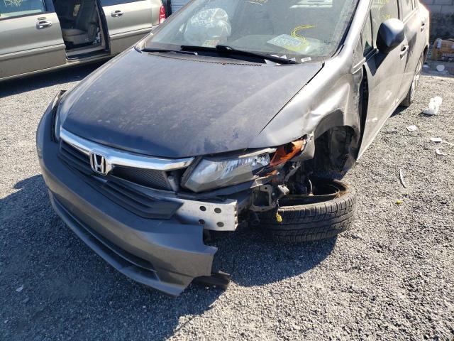 Photo 9 from auction – 2012 HONDA CIVIC LX with VIN 19XFB2F56CE026715