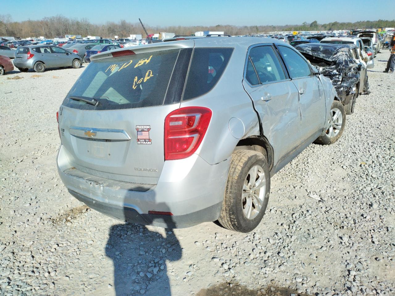 Photo 4 from auction – 2016 CHEVROLET EQUINOX LS with VIN 2GNALBEK9G1167822