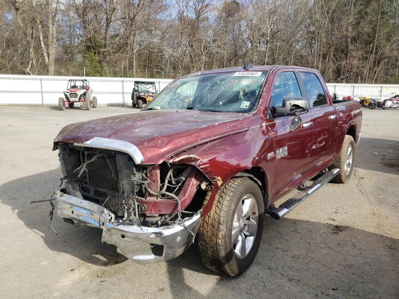 Photo 2 from auction – 2016 RAM 1500 SLT with VIN 3C6RR6LT3GG289166