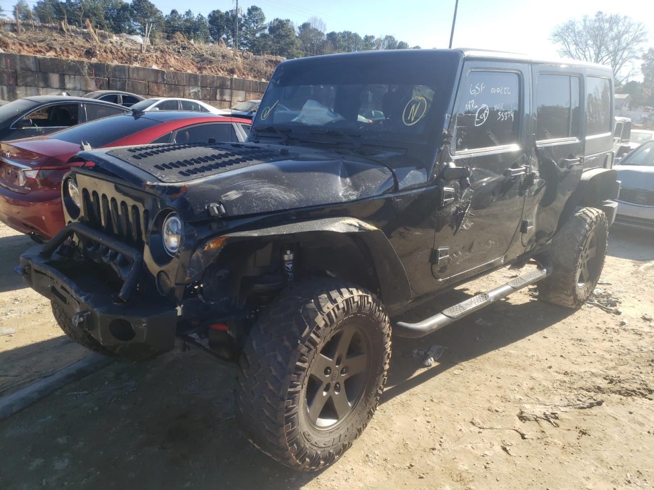 Photo 2 from auction – 2011 JEEP WRANGLER U with VIN 1J4BA3H13BL551104