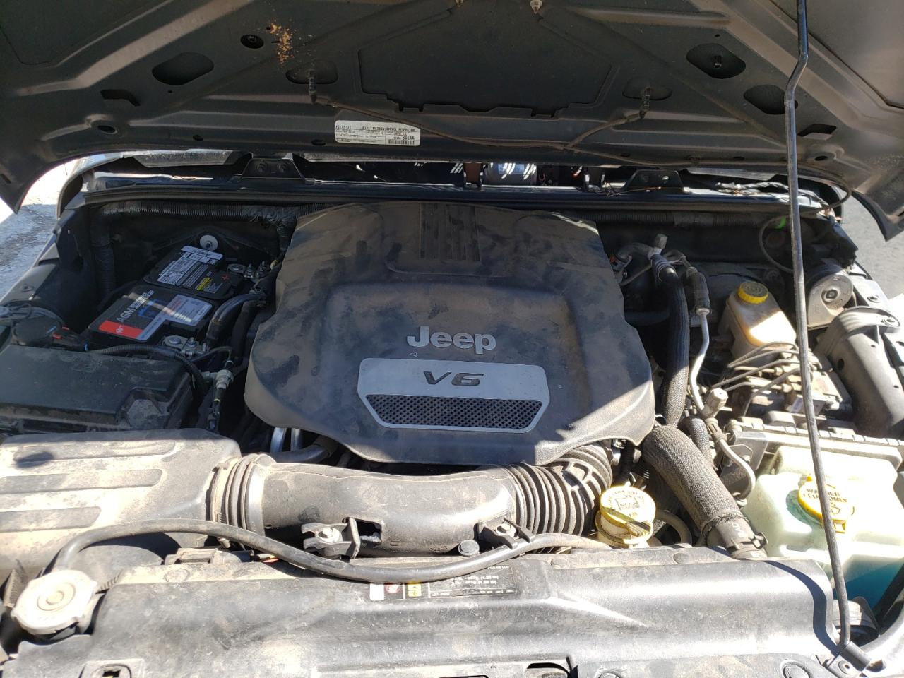 Photo 7 from auction – 2017 JEEP WRANGLER with VIN 1C4AJWAG4HL622725
