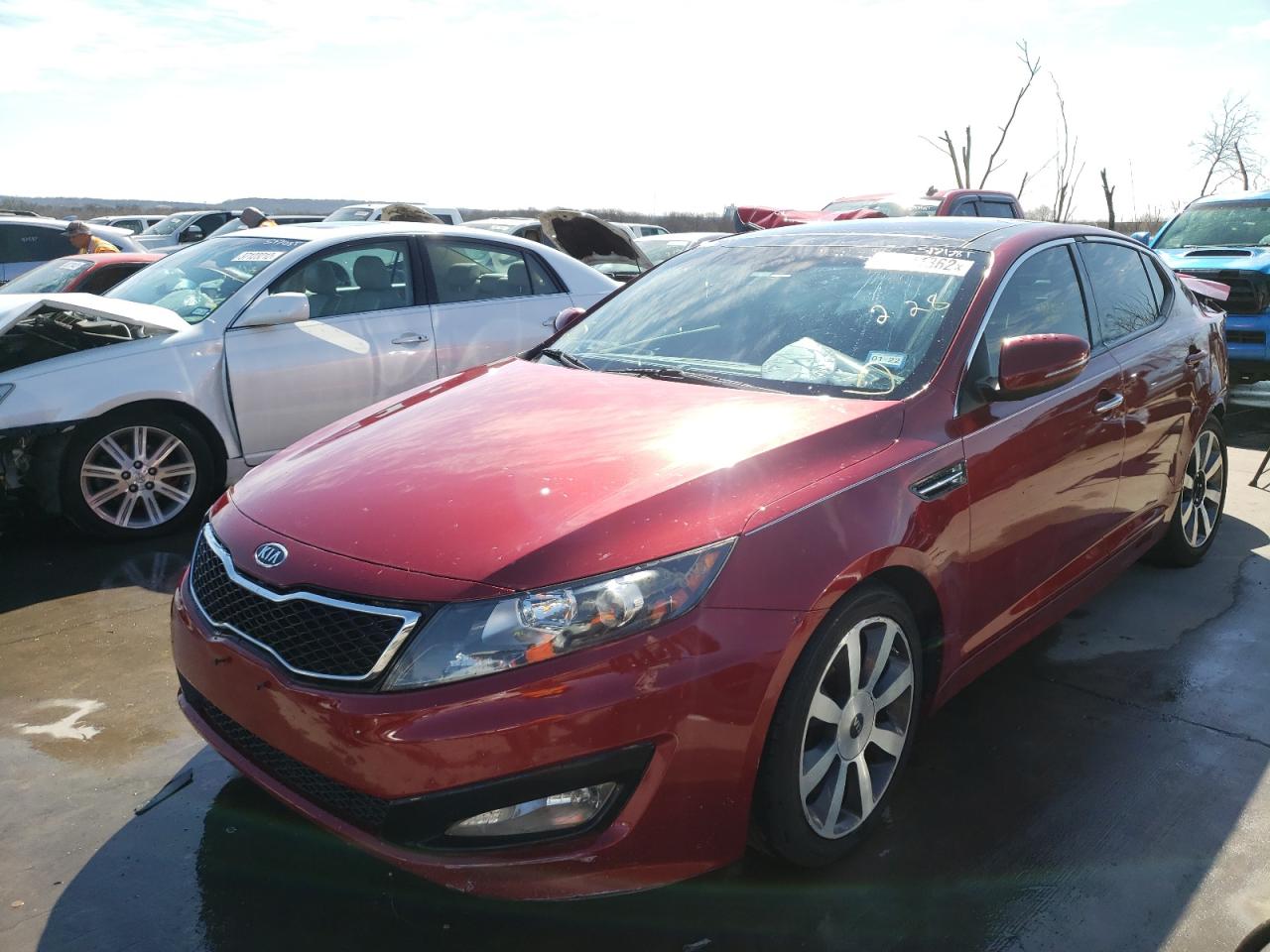 Photo 2 from auction – 2012 KIA OPTIMA SX with VIN 5XXGR4A65CG045291