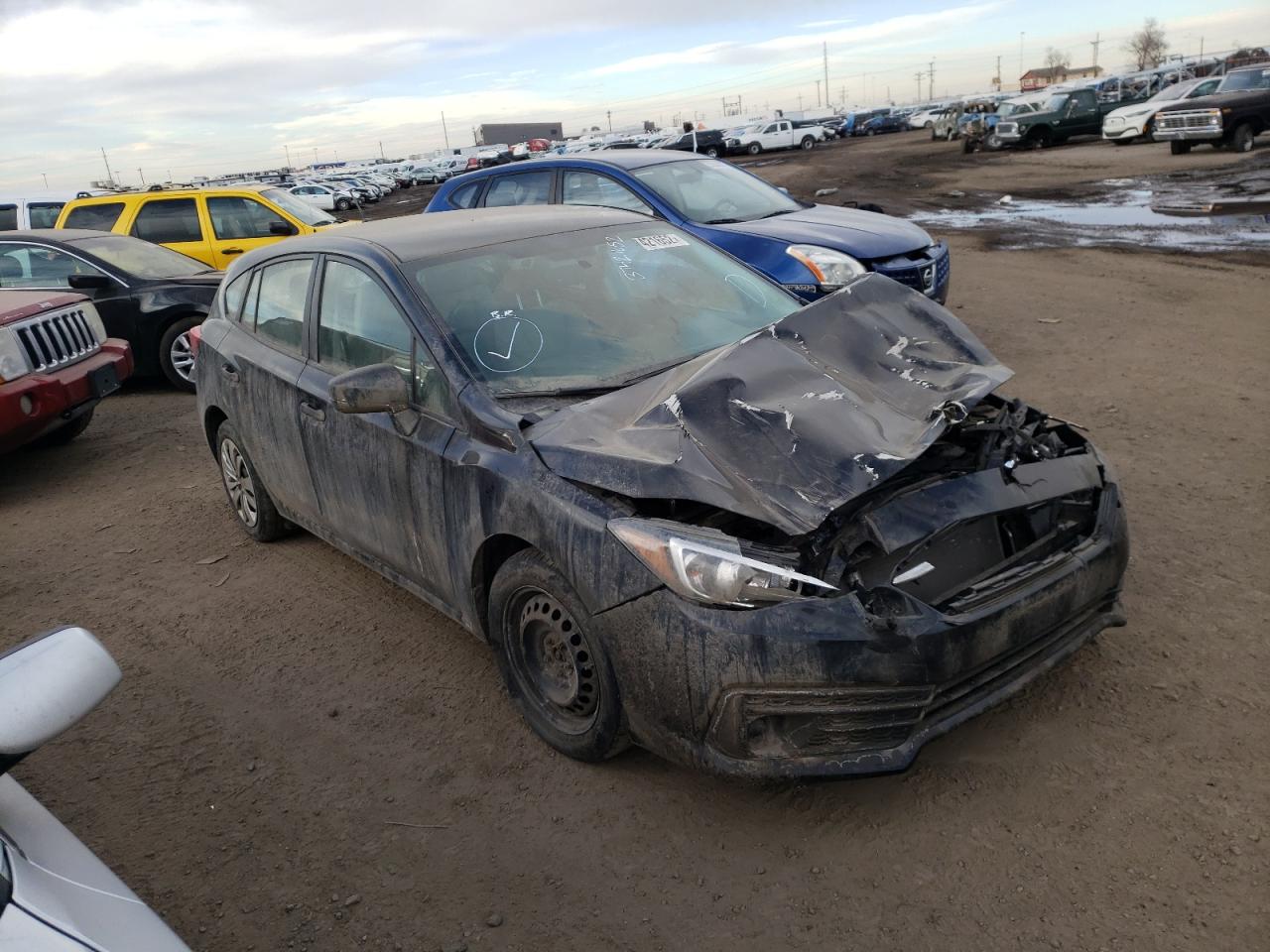SUBARU IMPREZA 2020 with VIN 4S3GTAB69L3713172 - Photo from auction