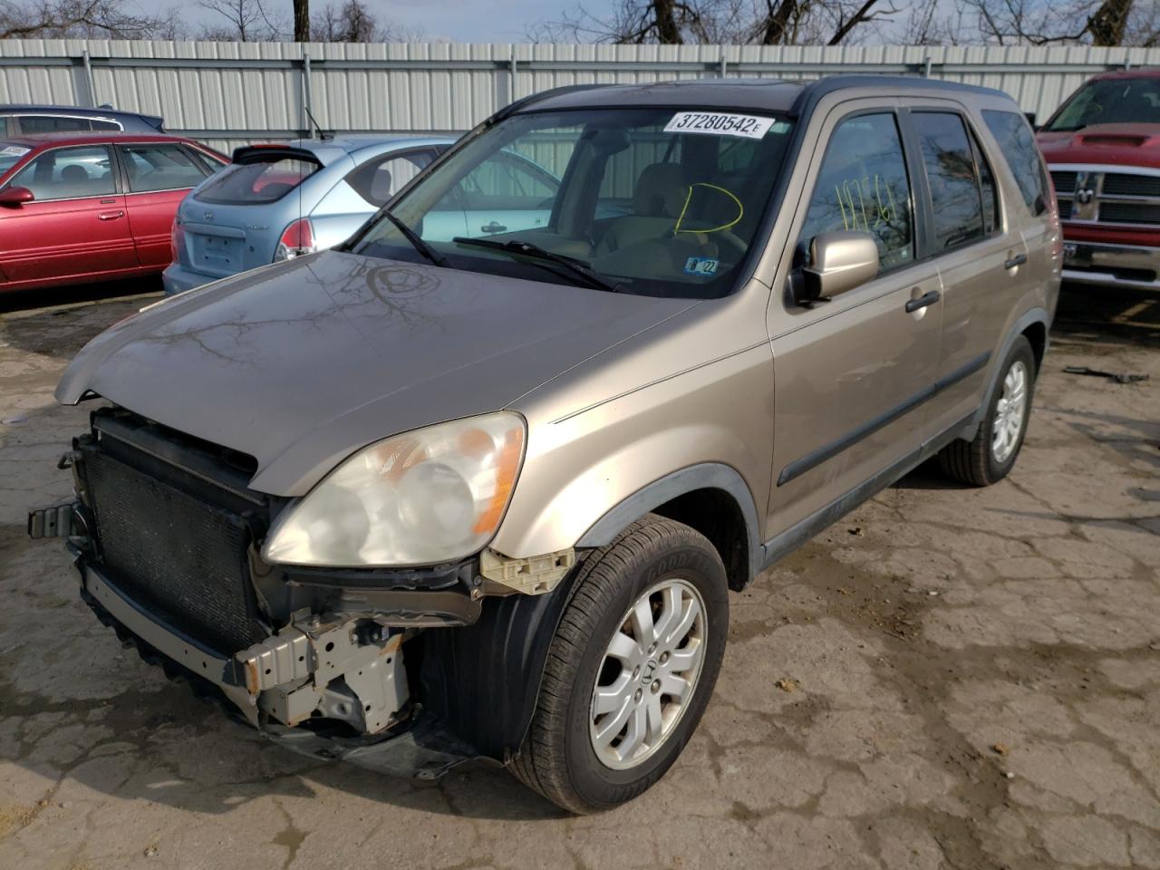 Photo 2 from auction – 2005 HONDA CR-V EX with VIN JHLRD78885C039068