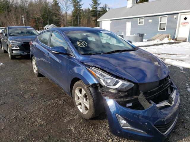 HYUNDAI ELANTRA SE 2016 with VIN 5NPDH4AE4GH768153 - Photo from auction