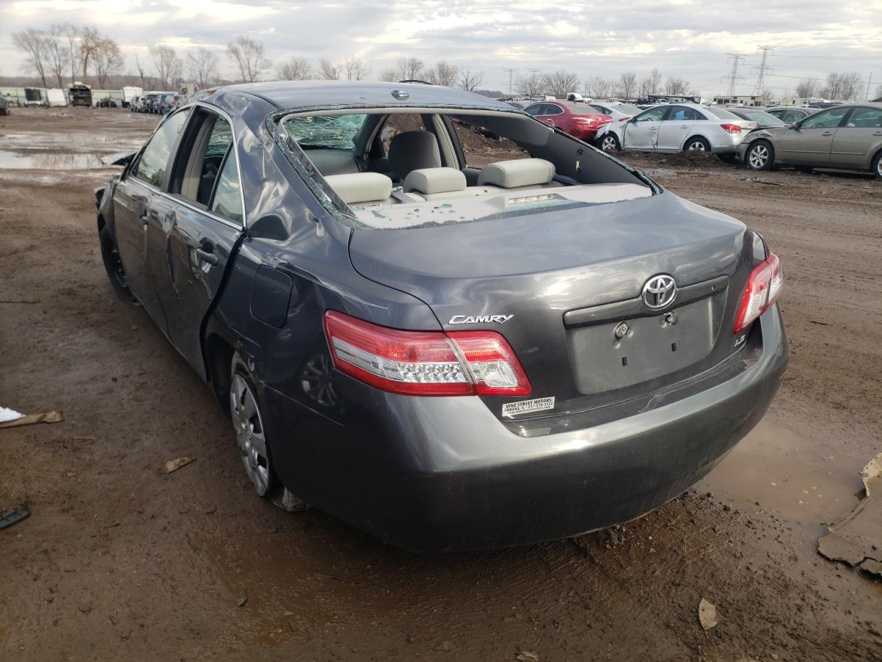Photo 3 from auction – 2010 TOYOTA CAMRY BASE with VIN 4T1BF3EK5AU092859