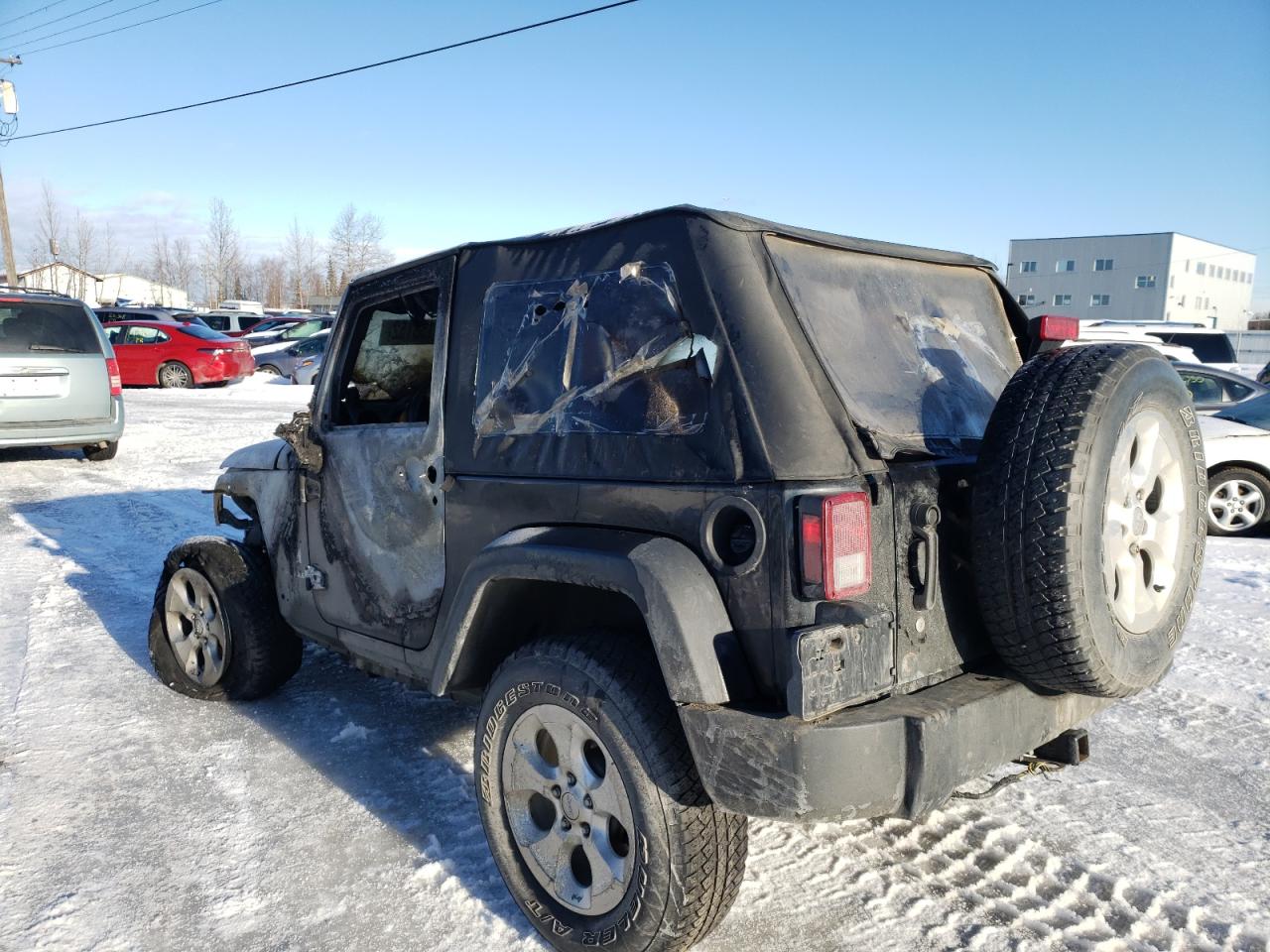 Photo 3 from auction – 2008 JEEP WRANGLER X with VIN 1J4FA241X8L584854