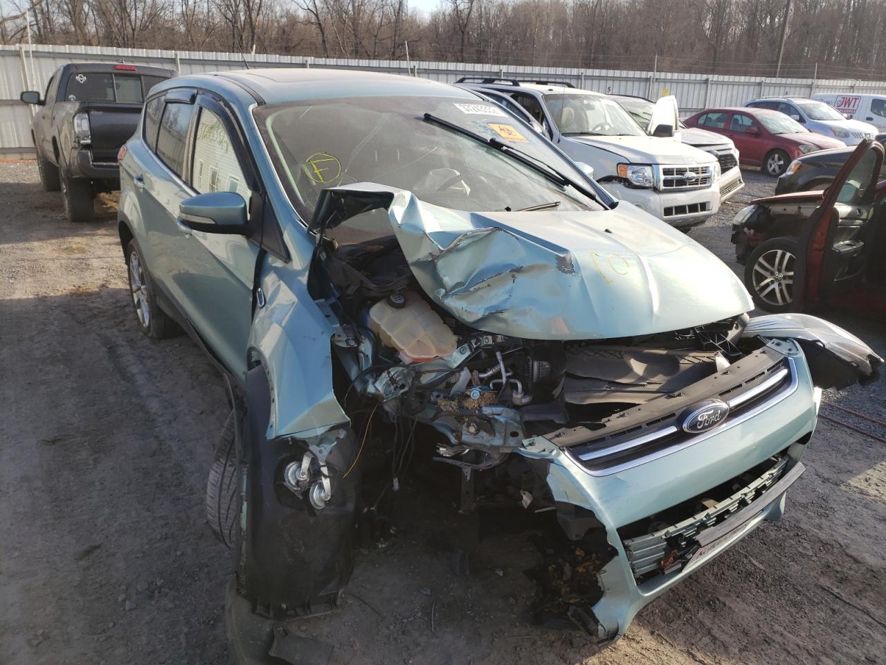 Photo 1 from auction – 2013 FORD ESCAPE SEL with VIN 1FMCU9H94DUA90210