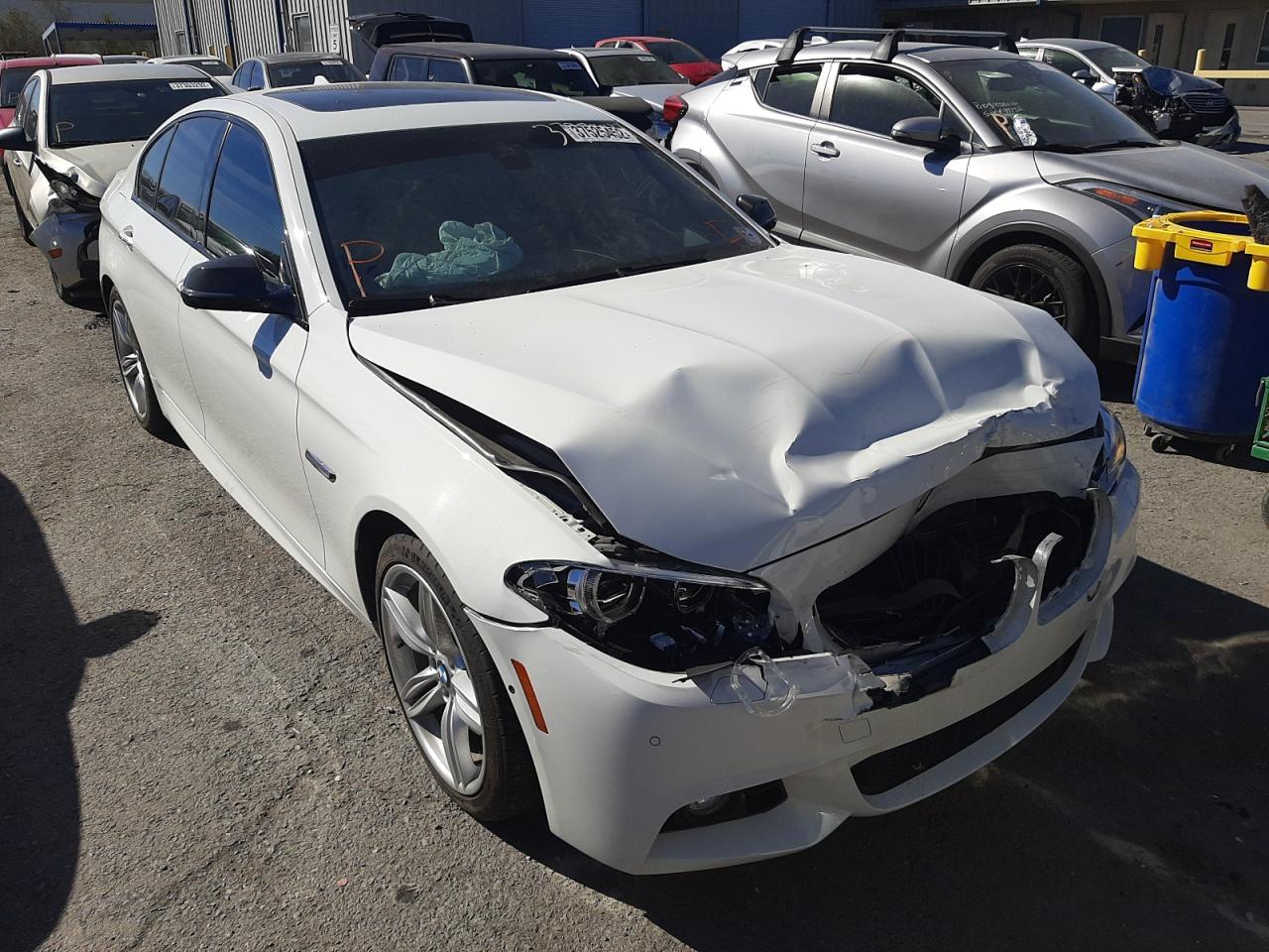 BMW 550 I 2015 with VIN WBAKN9C5XFD961015 - Photo from auction