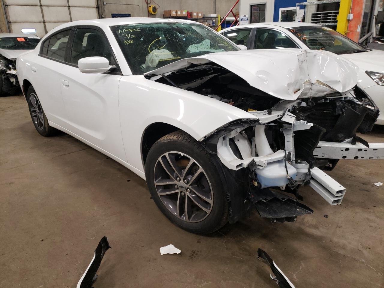 DODGE CHARGER SX 2019 with VIN 2C3CDXJG0KH757862 - Photo from auction