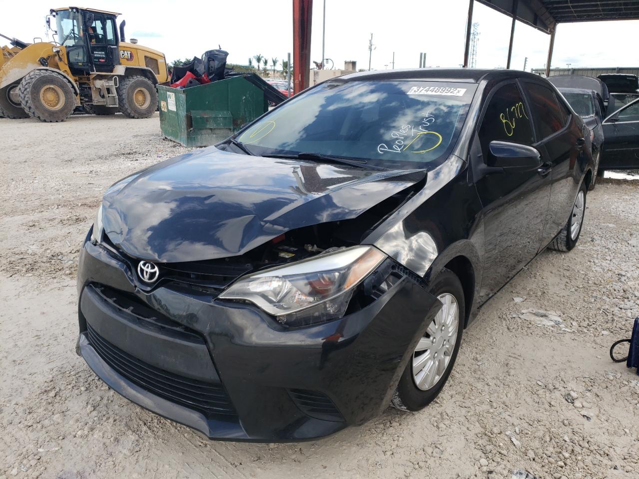 Photo 2 from auction – 2016 TOYOTA COROLLA L with VIN 2T1BURHE4GC698694