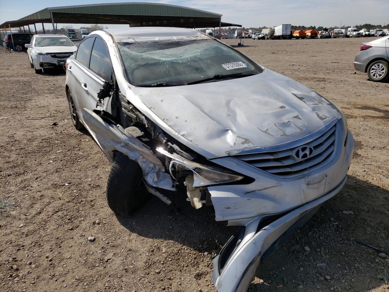 Photo 1 from auction – 2012 HYUNDAI SONATA GLS with VIN 5NPEB4AC1CH498233