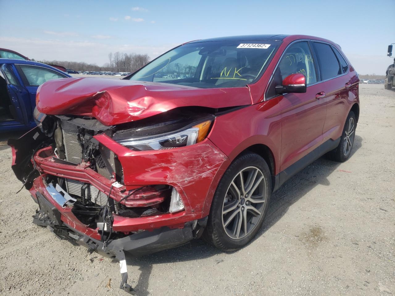 Photo 2 from auction – 2020 FORD EDGE TITAN with VIN 2FMPK4K99LBA05756