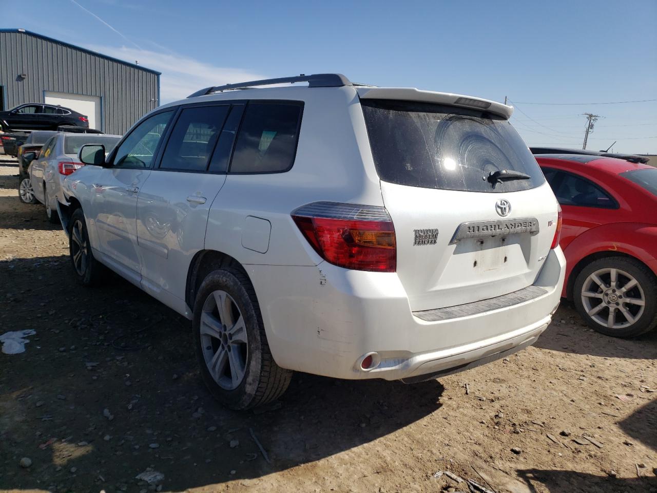 Photo 3 from auction – 2008 TOYOTA HIGHLANDER with VIN JTEES43A882096208