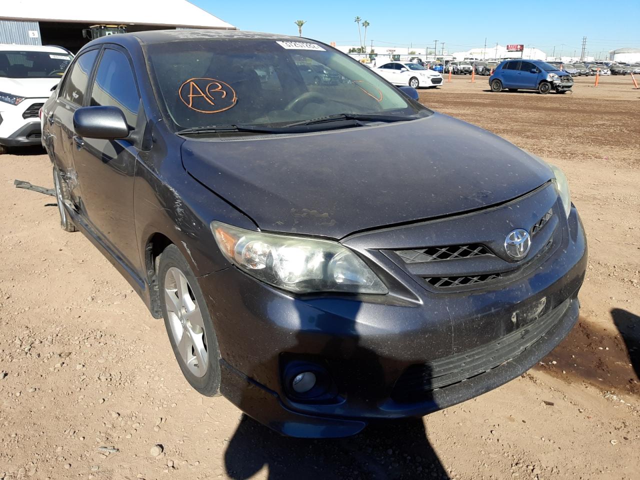 TOYOTA COROLLA BA 2013 with VIN 5YFBU4EE7DP132810 - Photo from auction