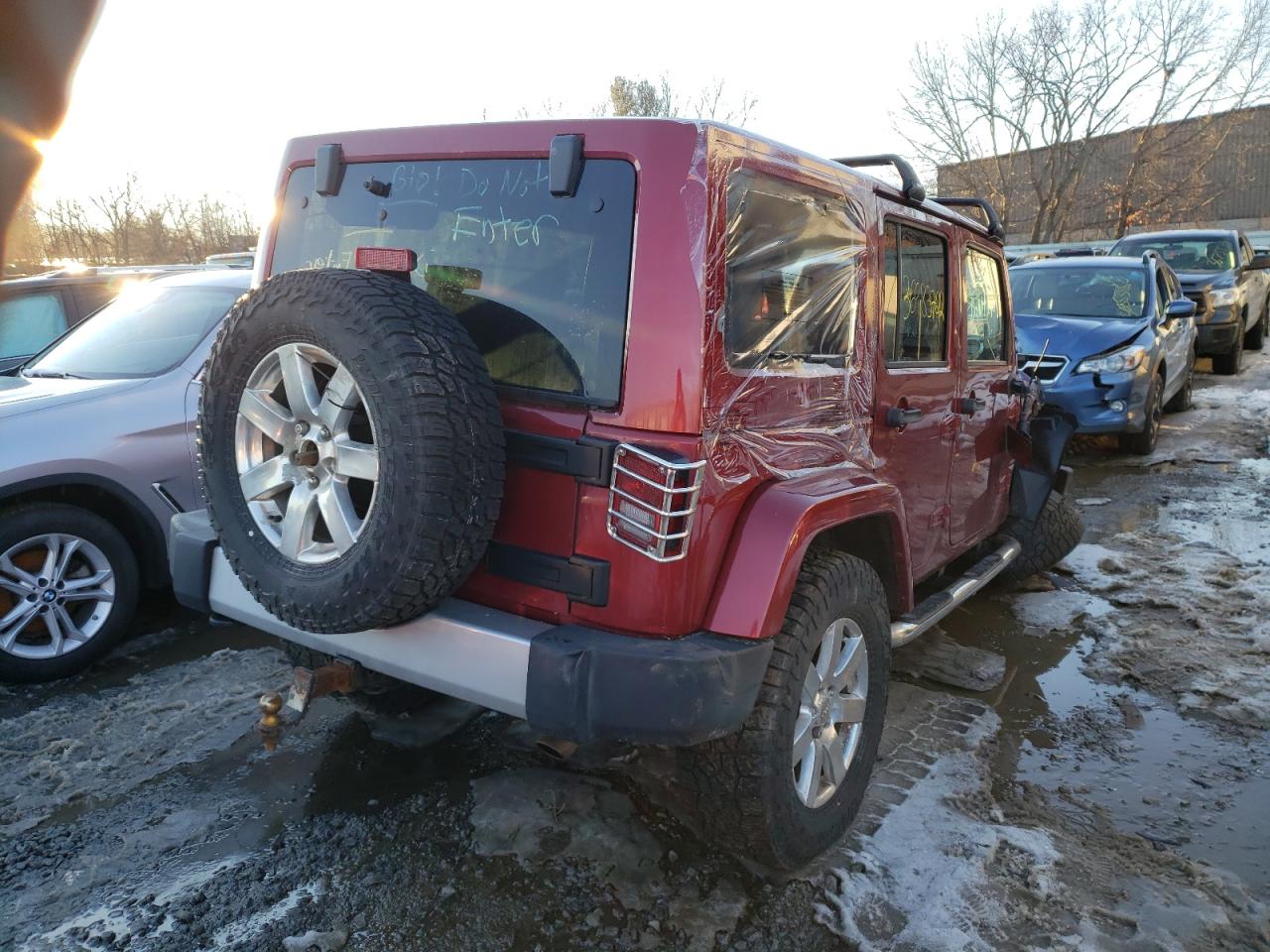 Photo 4 from auction – 2012 JEEP WRANGLER U with VIN 1C4BJWEGXCL152286