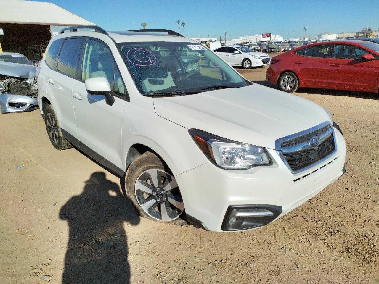 SUBARU FORESTER 2 2018 with VIN JF2SJAGC4JH577923 - Photo from auction