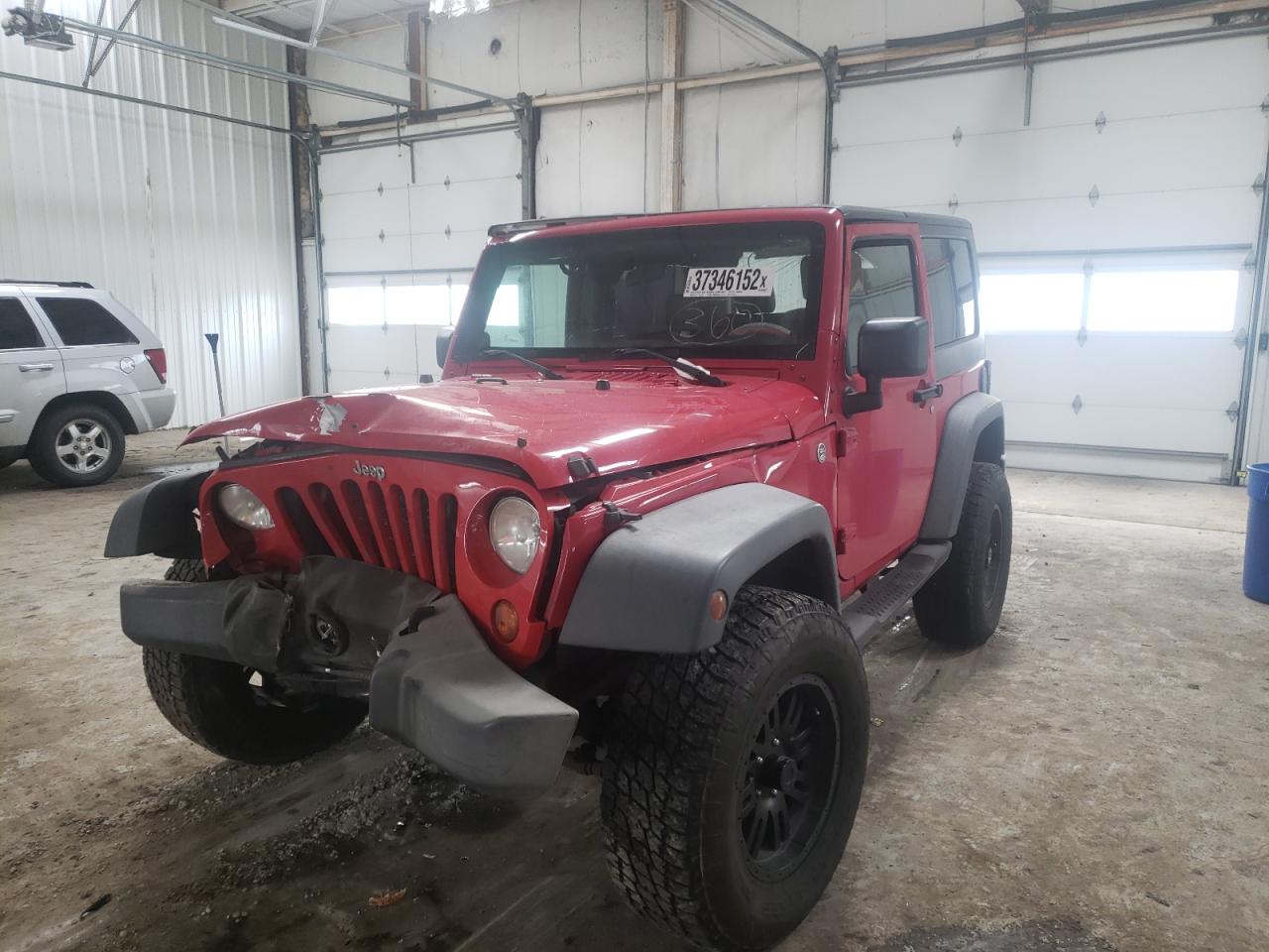 Photo 2 from auction – 2007 JEEP WRANGLER X with VIN 1J4FA24117L222734