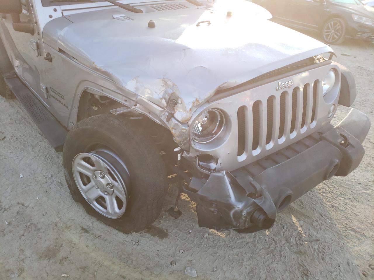 Photo 9 from auction – 2016 JEEP WRANGLER S with VIN 1C4AJWAG7GL107314