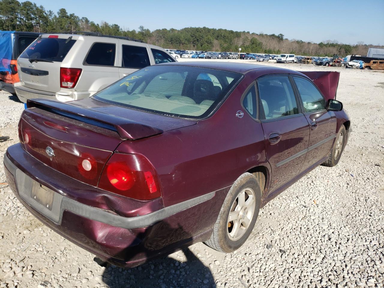 Photo 4 from auction – 2003 CHEVROLET IMPALA LS with VIN 2G1WH52K439303316