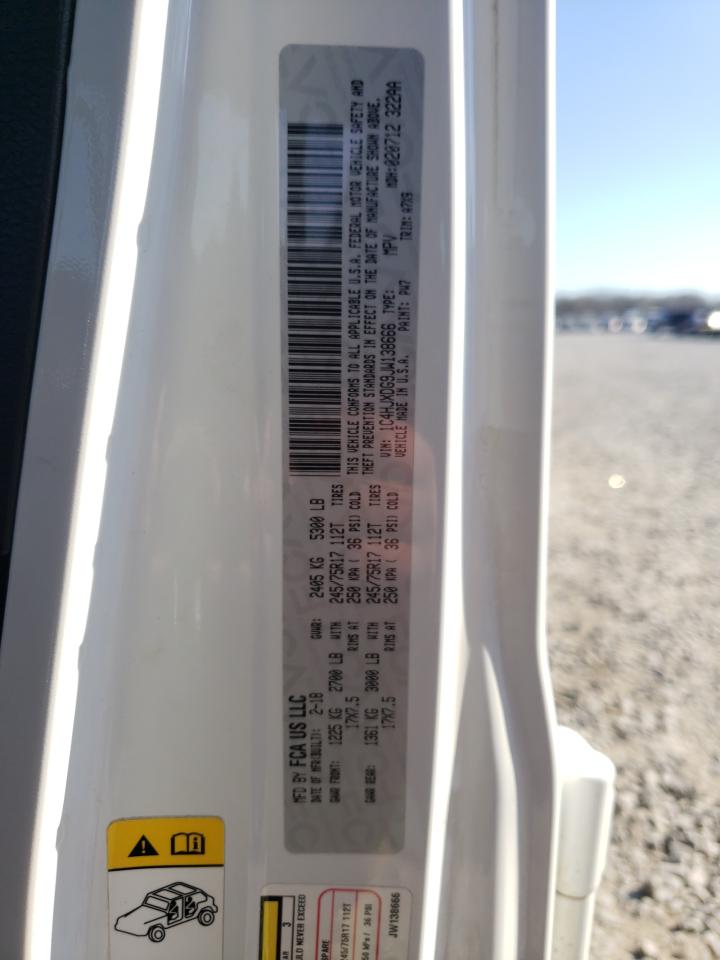 Photo 10 from auction – 2018 JEEP WRANGLER U with VIN 1C4HJXDG9JW138666