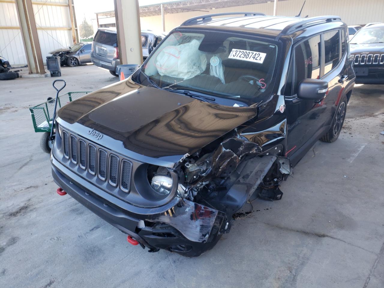 Photo 2 from auction – 2017 JEEP RENEGADE T with VIN ZACCJBCB6HPG61122