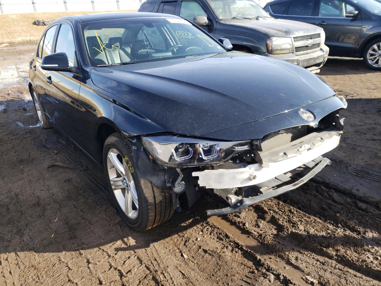BMW 328 XI 2015 with VIN WBA3B3C54FF546593 - Photo from auction