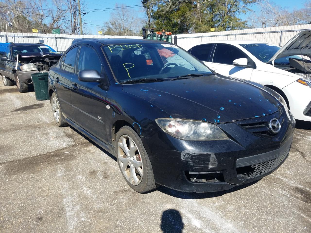MAZDA 3 S 2007 with VIN JM1BK323571626840 - Photo from auction