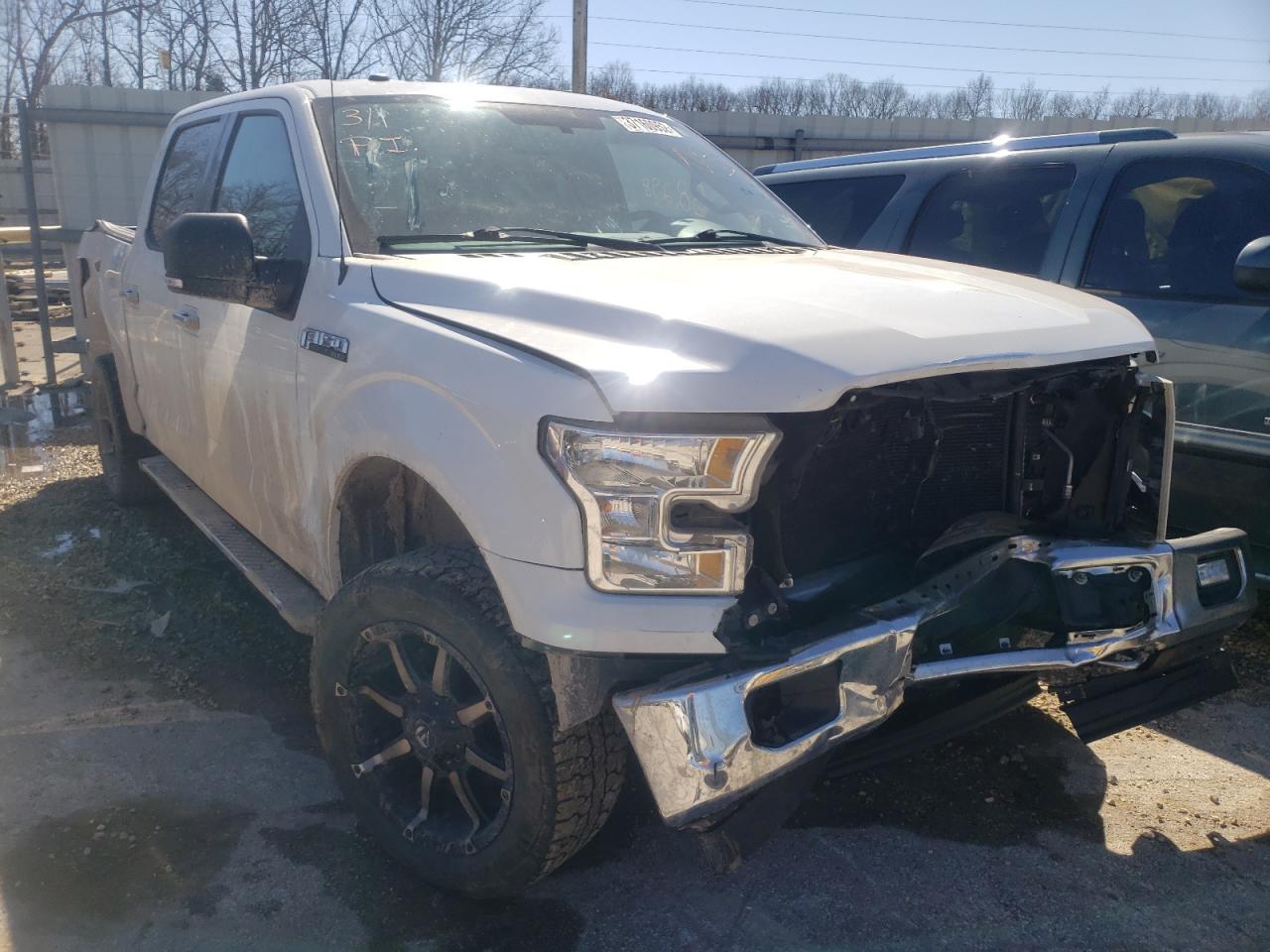 FORD F150 SUPER 2017 with VIN 1FTEW1E87HFB86900 - Photo from auction