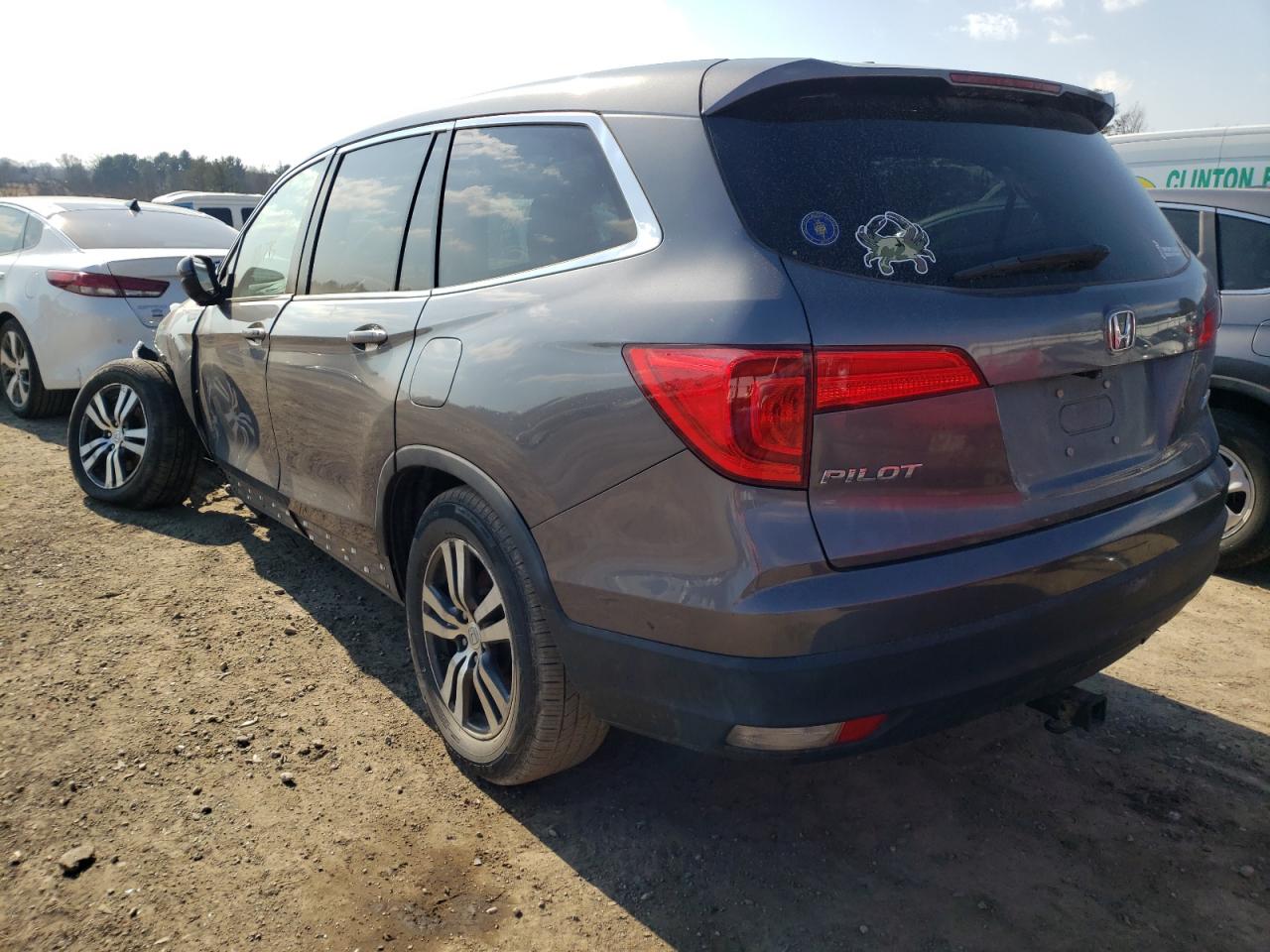 Photo 3 from auction – 2016 HONDA PILOT EXLN with VIN 5FNYF6H73GB101065