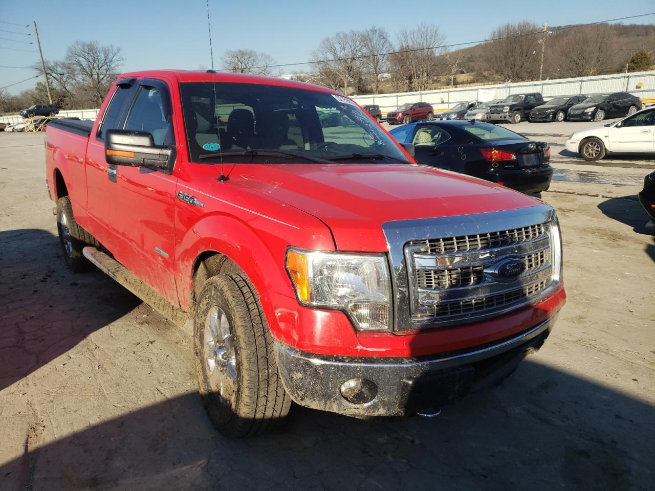 FORD F150 SUPER 2013 with VIN 1FTFX1ET9DFD25392 - Photo from auction