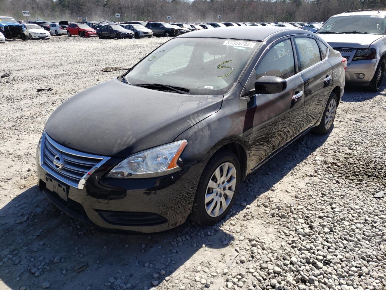 Photo 2 from auction – 2015 NISSAN SENTRA S with VIN 3N1AB7AP2FL691940