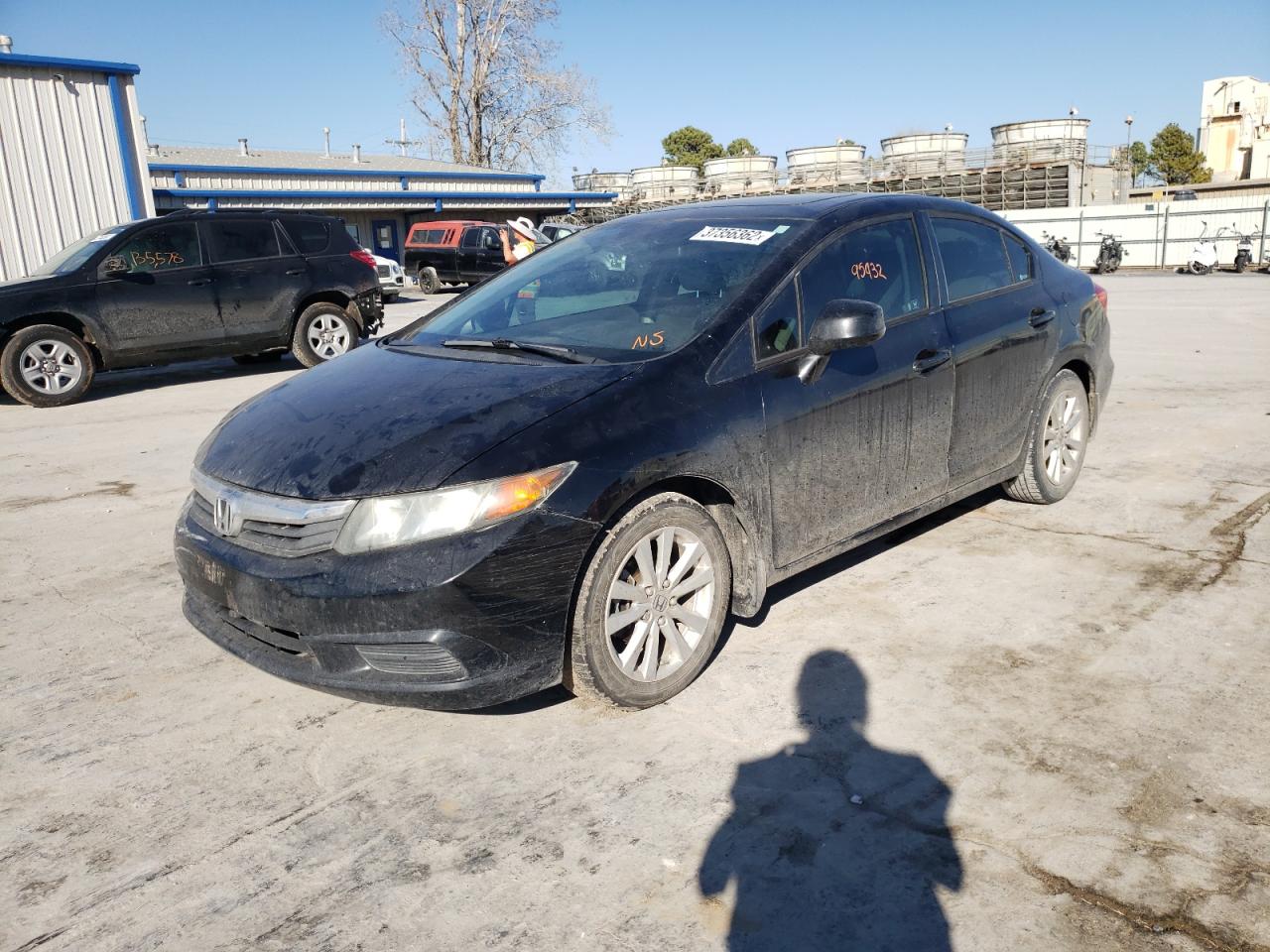 Photo 2 from auction – 2012 HONDA CIVIC EXL with VIN 2HGFB2F96CH505368