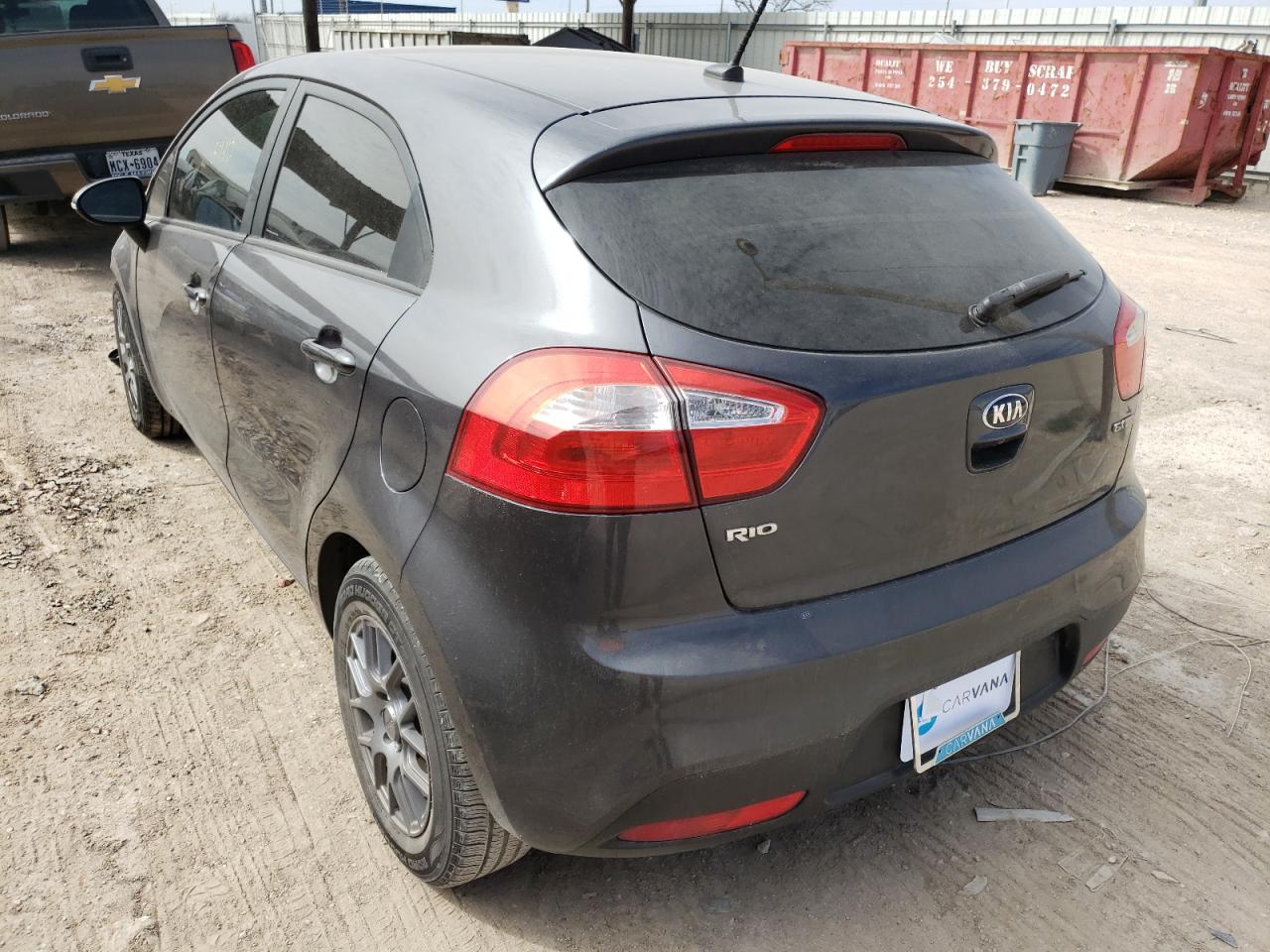 Photo 3 from auction – 2013 KIA RIO EX with VIN KNADN5A32D6207420