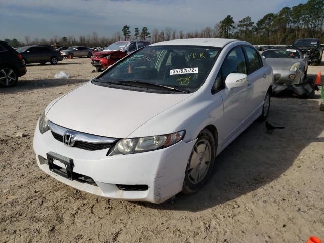 Photo 2 from auction – 2010 HONDA CIVIC HYBR with VIN JHMFA3F26AS007816