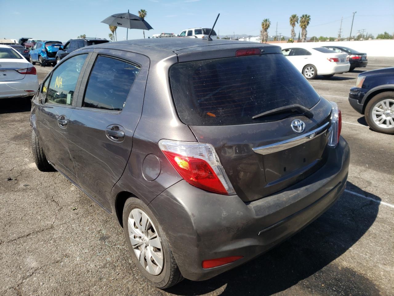 Photo 3 from auction – 2012 TOYOTA YARIS with VIN JTDKTUD31CD502959