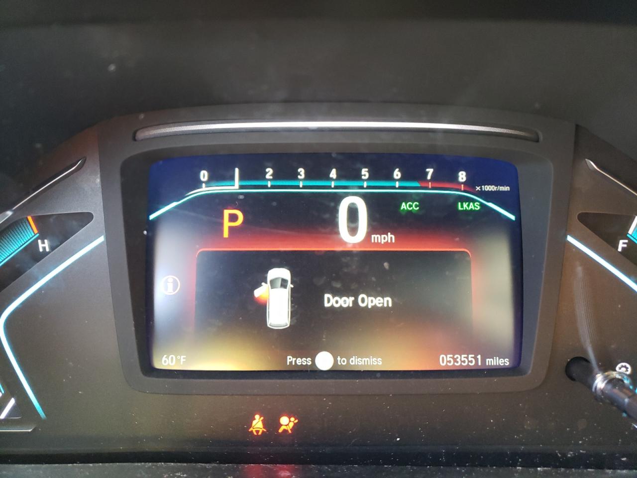 Photo 8 from auction – 2018 HONDA ODYSSEY EX with VIN 5FNRL6H74JB041799