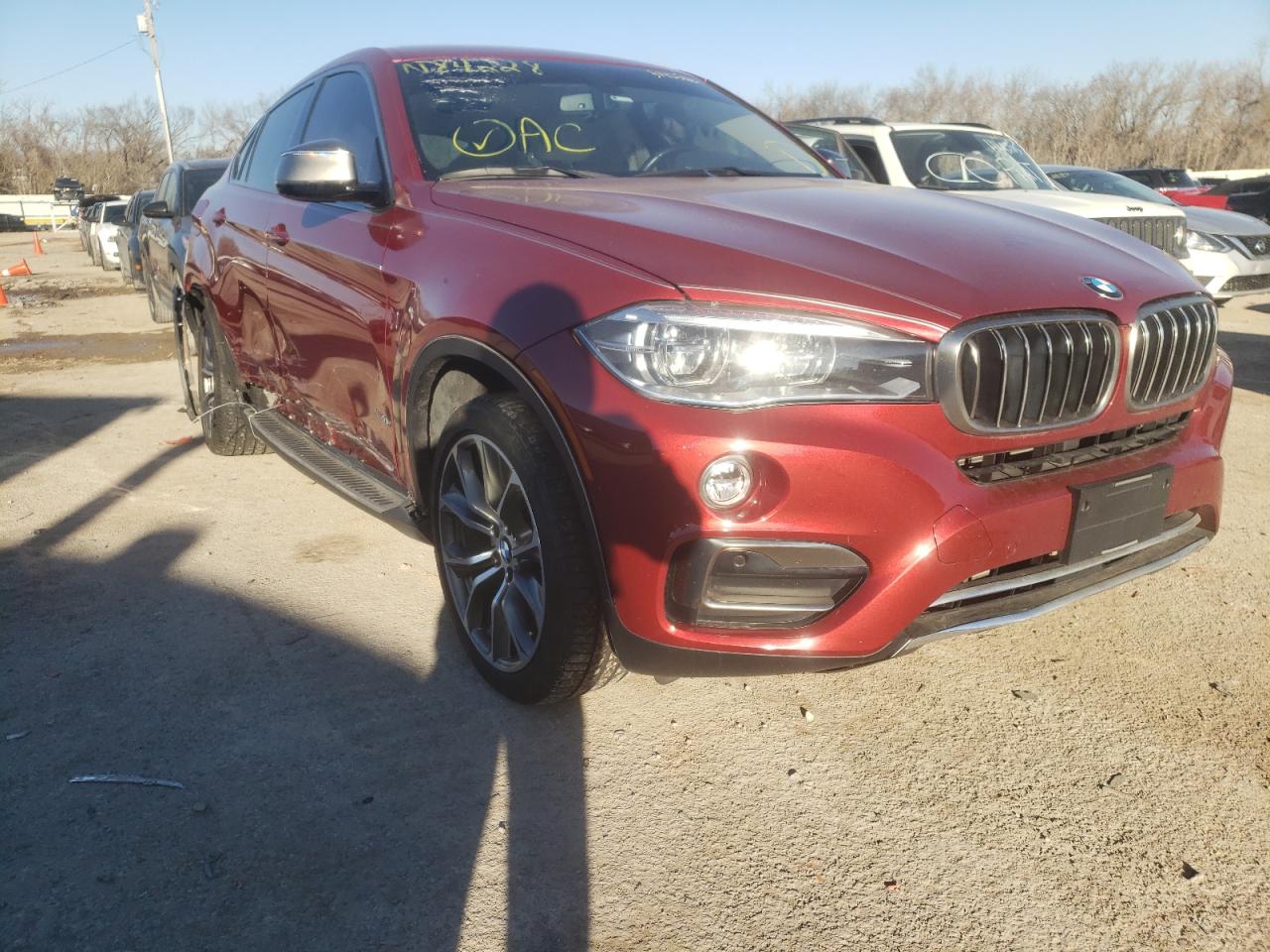 BMW X6 XDRIVE3 2016 with VIN 5UXKU2C59G0N84228 - Photo from auction