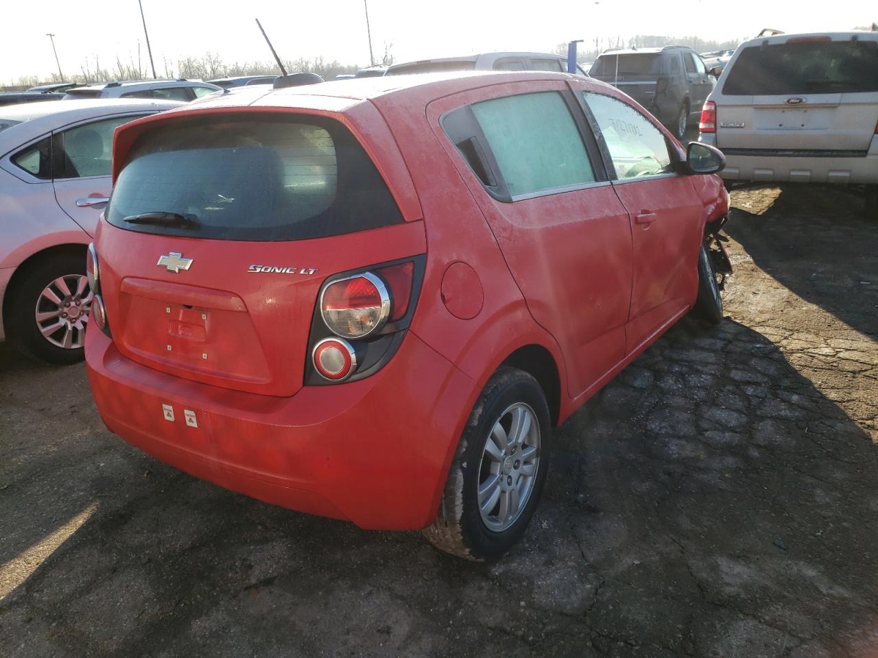Photo 4 from auction – 2016 CHEVROLET SONIC LT with VIN 1G1JC6SH3G4143196