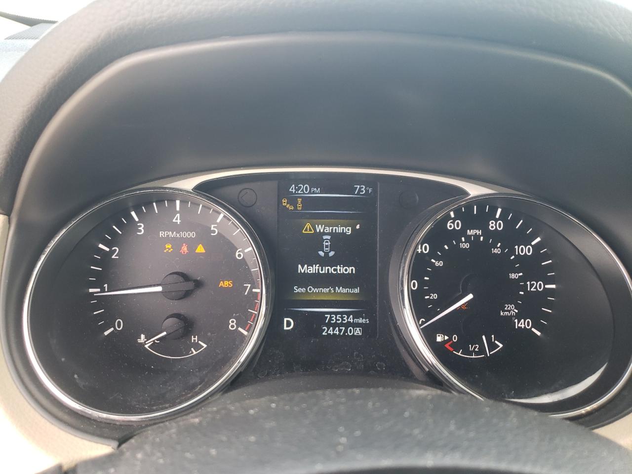 Photo 8 from auction – 2016 NISSAN ROGUE S with VIN 5N1AT2MTXGC730174
