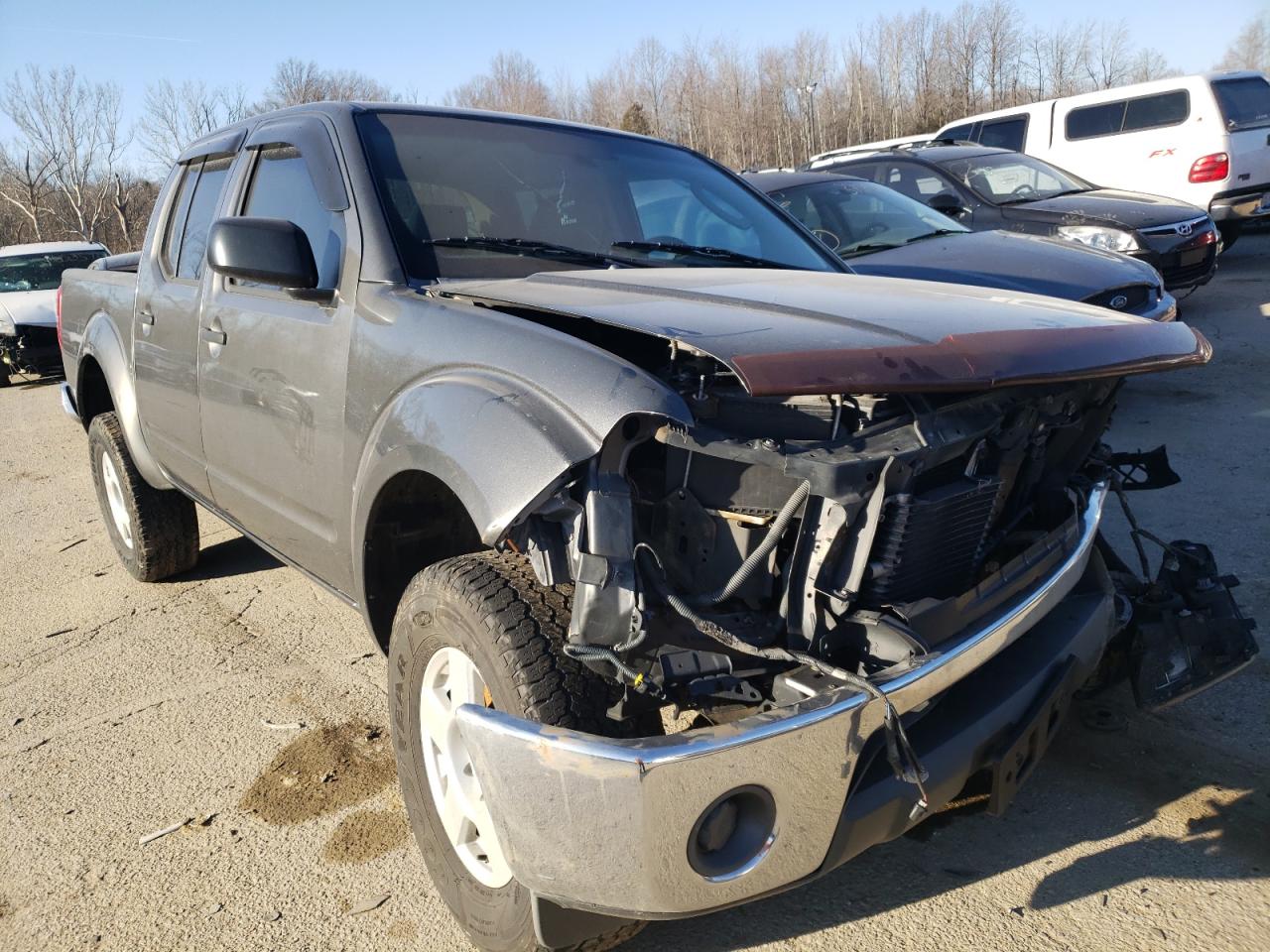 NISSAN FRONTIER C 2007 with VIN 1N6AD07U87C443407 - Photo from auction