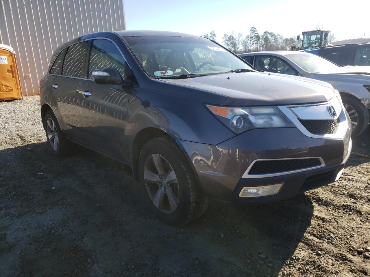 Photo 1 from auction – 2011 ACURA MDX with VIN 2HNYD2H21BH541351