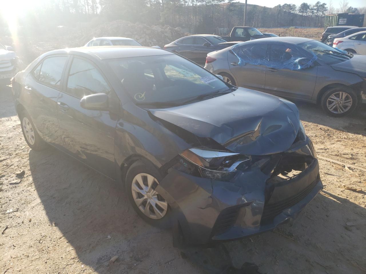 TOYOTA COROLLA L 2015 with VIN 2T1BURHE1FC232946 - Photo from auction