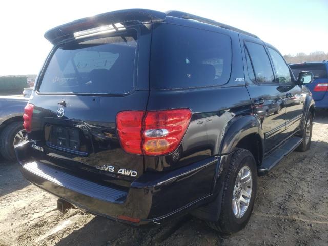 Photo 4 from auction – 2004 TOYOTA SEQUOIA LI with VIN 5TDBT48A44S231586