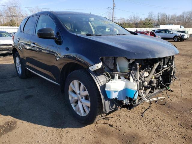 NISSAN MURANO S 2011 with VIN JN8AZ1MW8BW158766 - Photo from auction