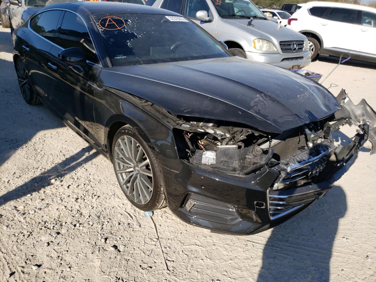 AUDI A5 PREMIUM 2018 with VIN WAUBNCF52JA115724 - Photo from auction