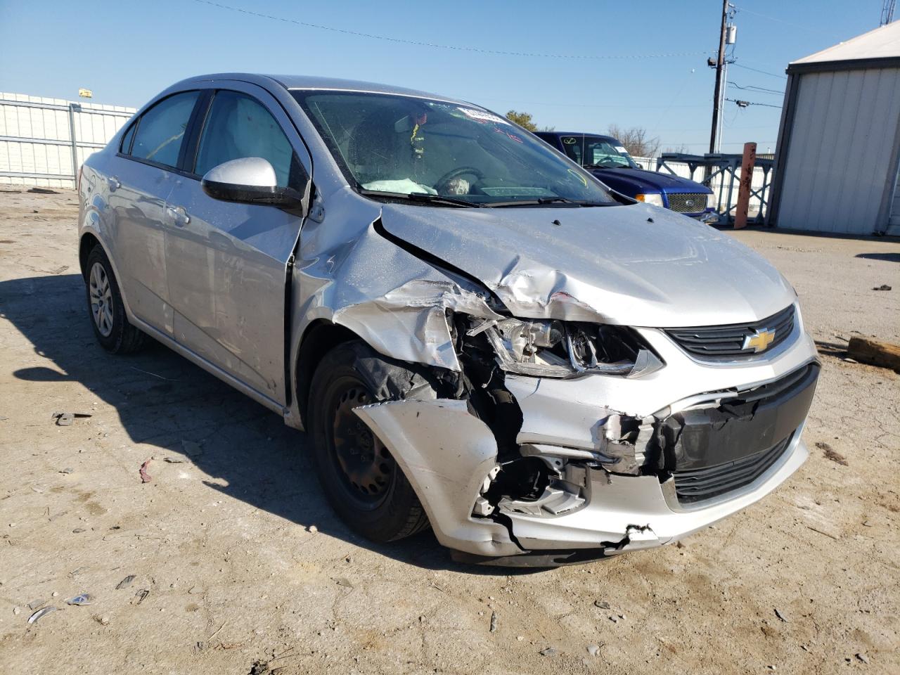 CHEVROLET SONIC LS 2018 with VIN 1G1JB5SH3J4115872 - Photo from auction