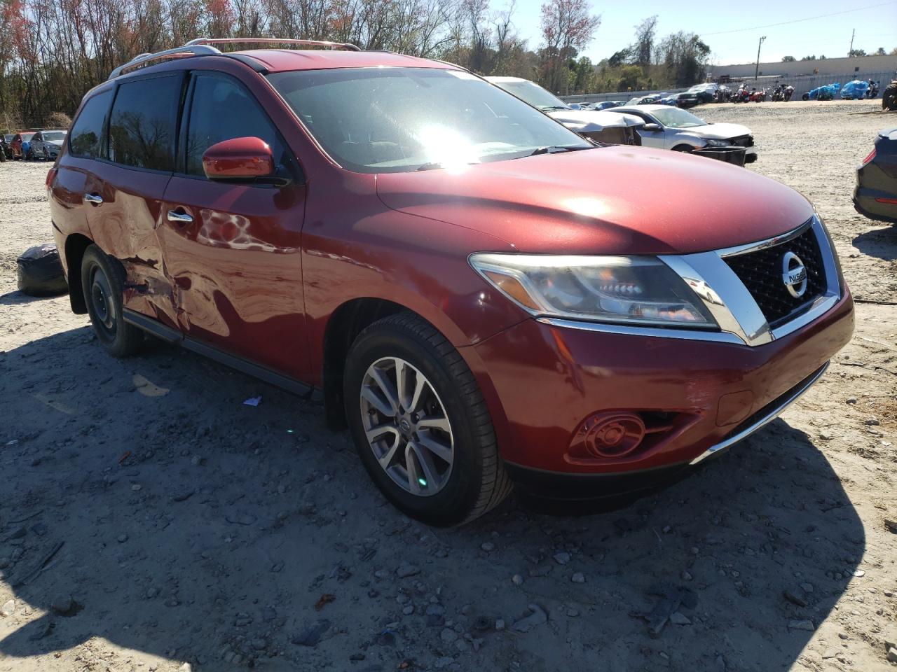 NISSAN PATHFINDER 2014 with VIN 5N1AR2MN6EC727754 - Photo from auction